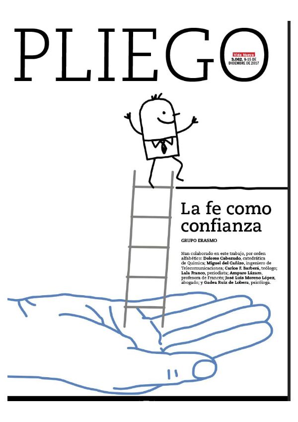 Portada de «La fe como confianza»
